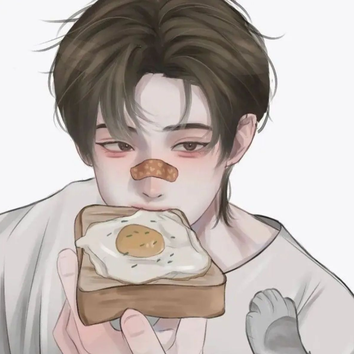 무리에 여우가 끼어들었다 대표 이미지