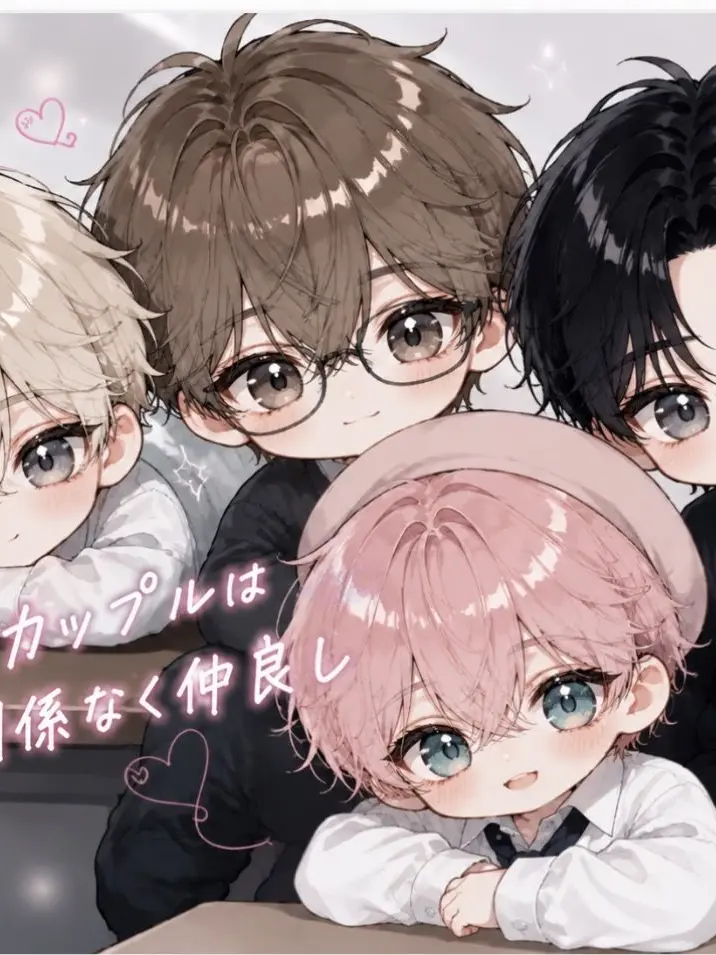 Gorira08의 幼馴染4人カップルは立場関係なく仲良し！