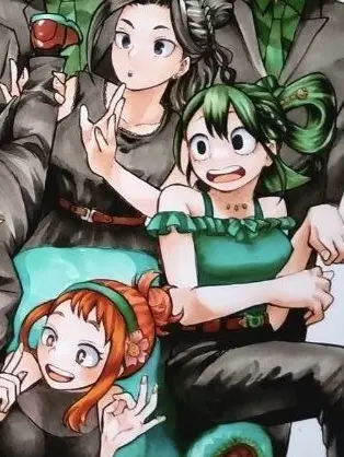 Izziebelles.ch3rrypi3의 Tsuyu Asui (MHA + Graduation Photo.)