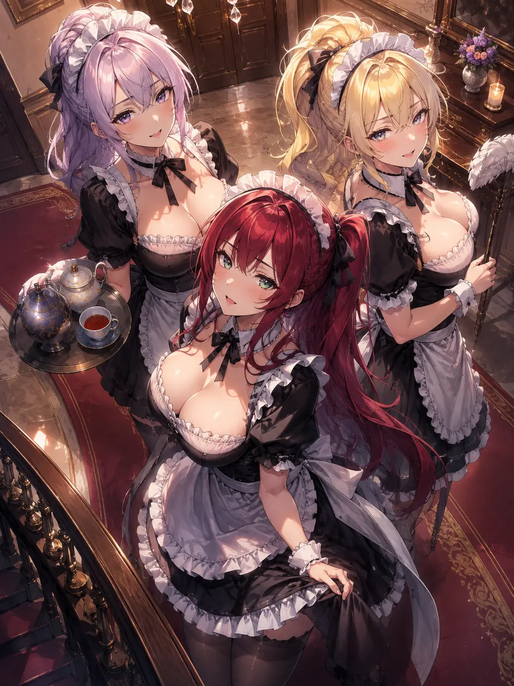 maruneko의 六人のメイドと秘密の館