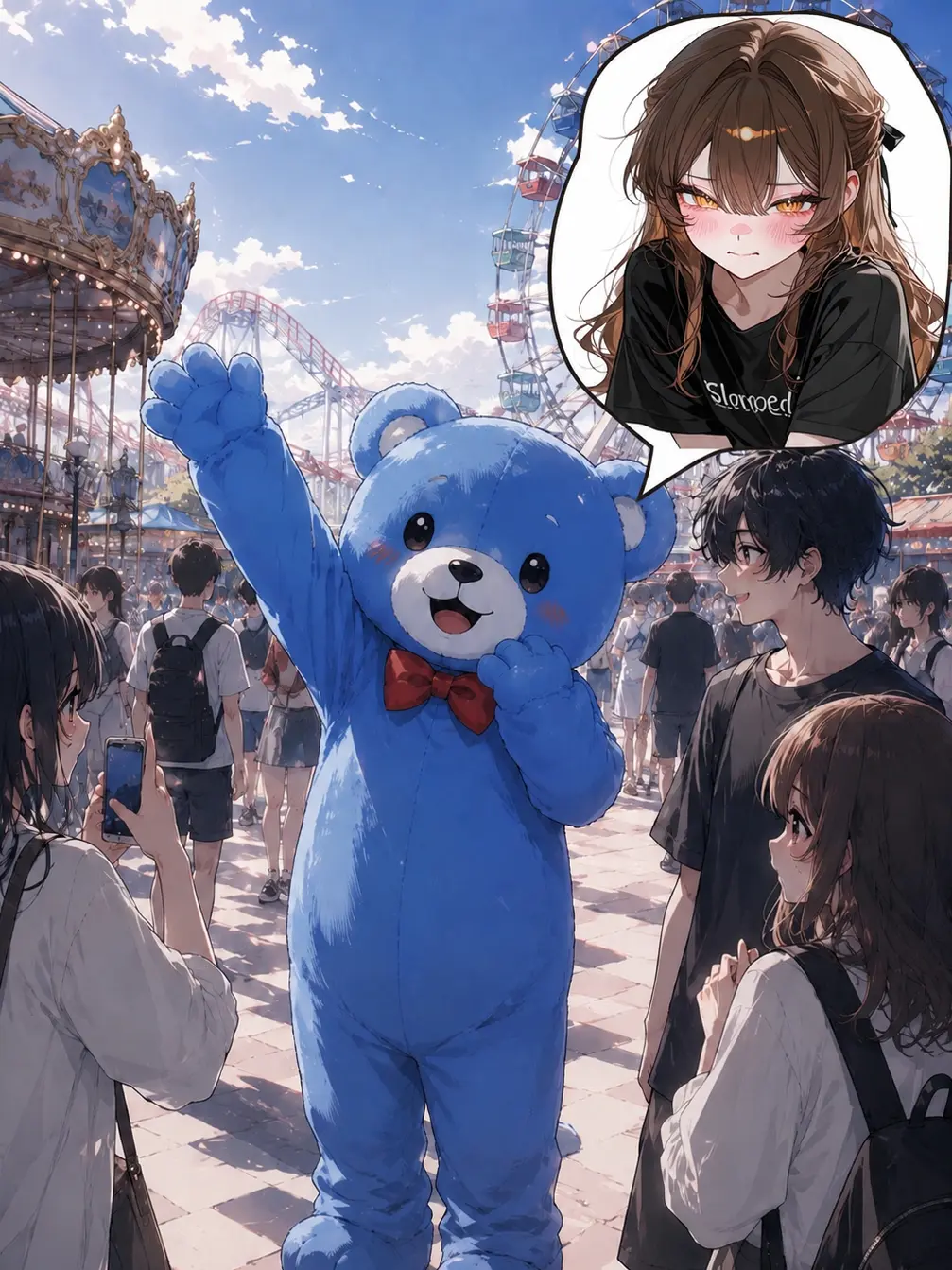 fnfntottotoo의 着ぐるみ越しの恋
