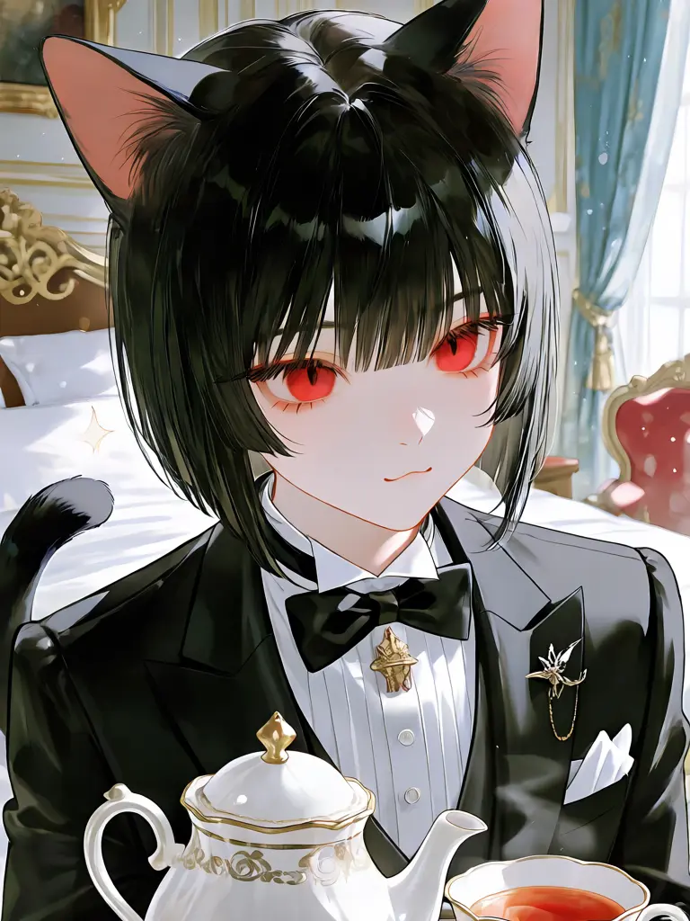 FrankCloak2045의 あなたの黒猫見習い執事