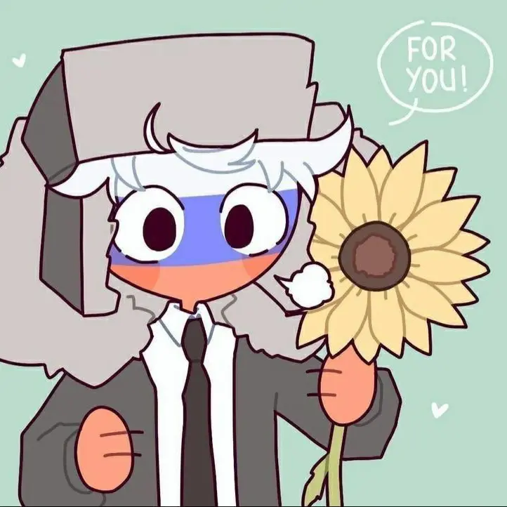 happy10373의 {{user}}에게 꽃을 주는 러시아