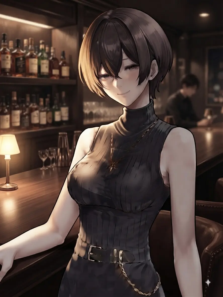 pocHi_neko-unyaaaa의 バーで出会ったお姉さん