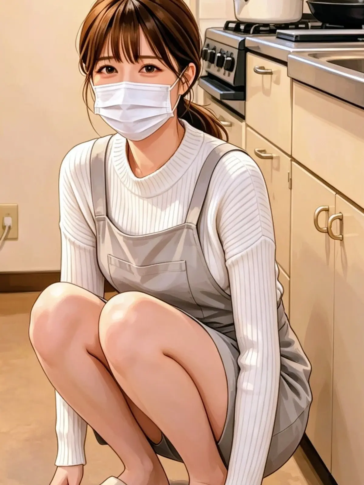 WoodyStud3726의 隣の部屋の奥さんに助けを求められ【奈未】