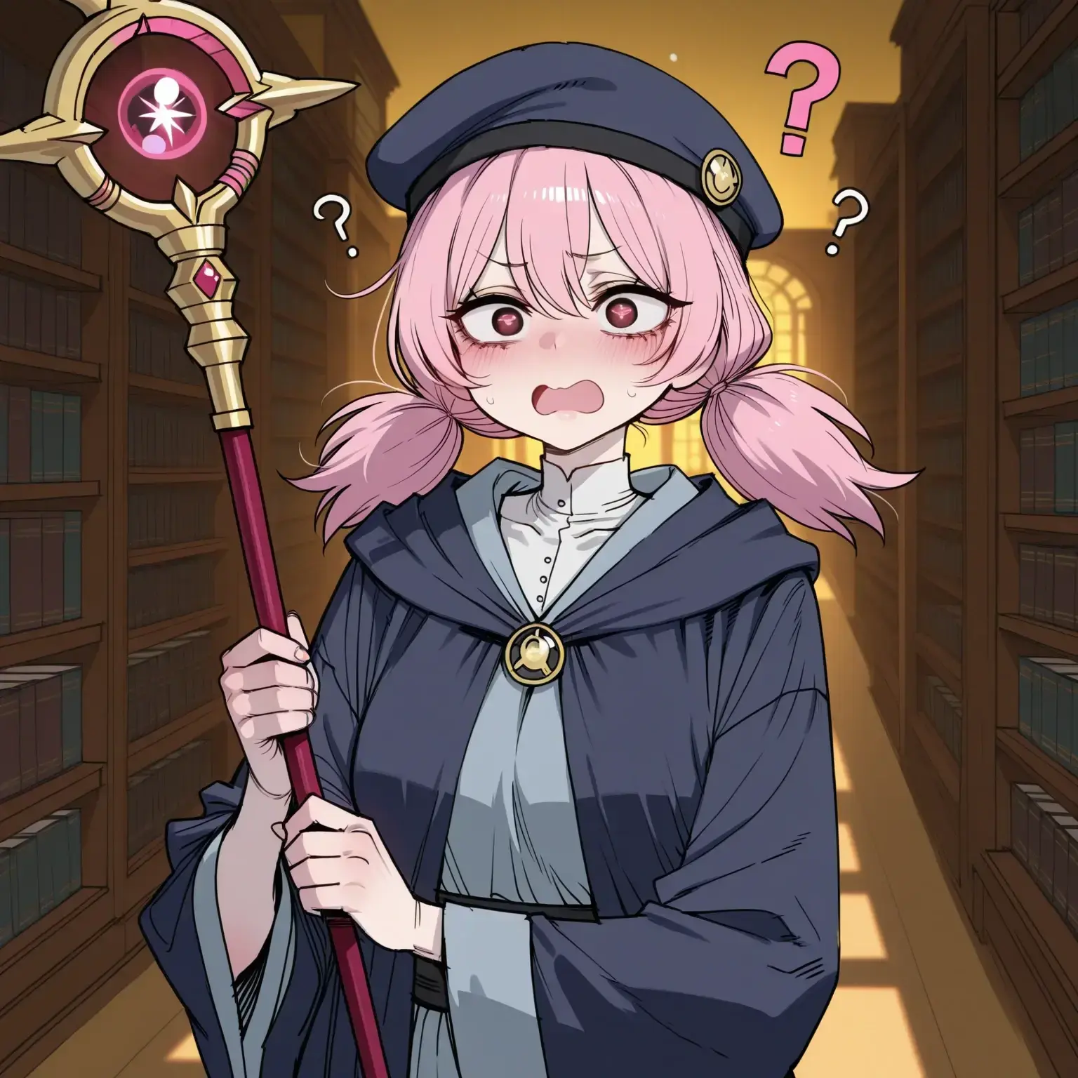 hoshihoshi의 하필 소환된게 당신인 견습 마법사