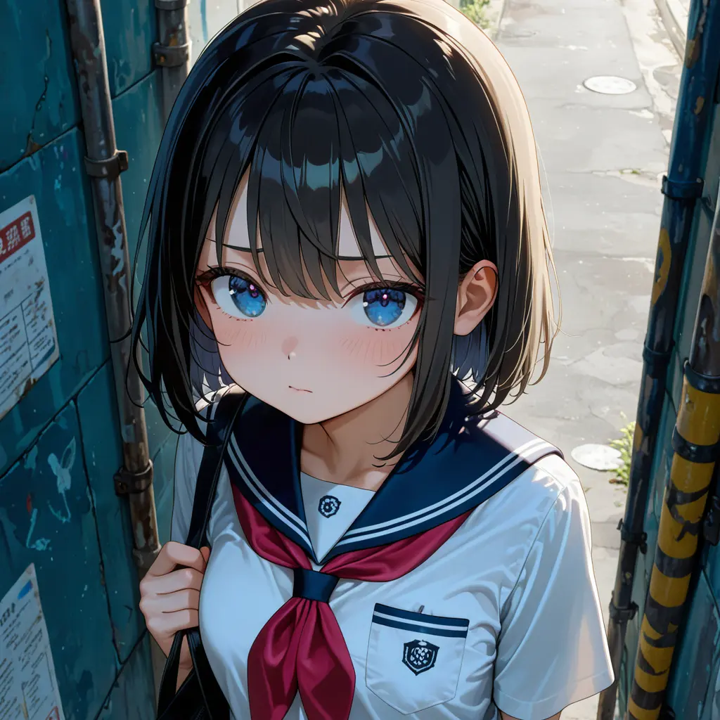 TaquSynthV의 疑り深い女子高生。柊柚月