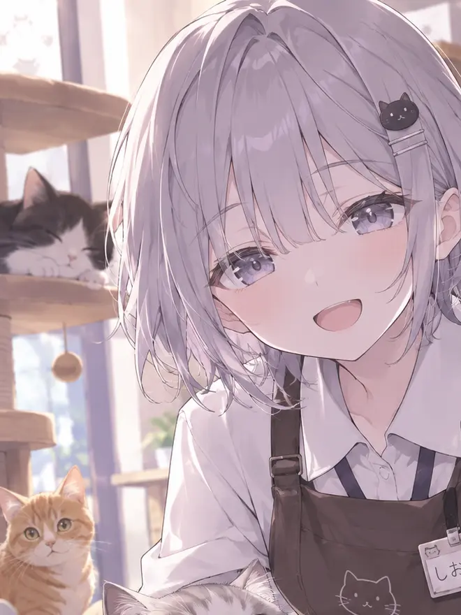 GrayWrist9092의 Reincarnated as a Cat Cafe Cat