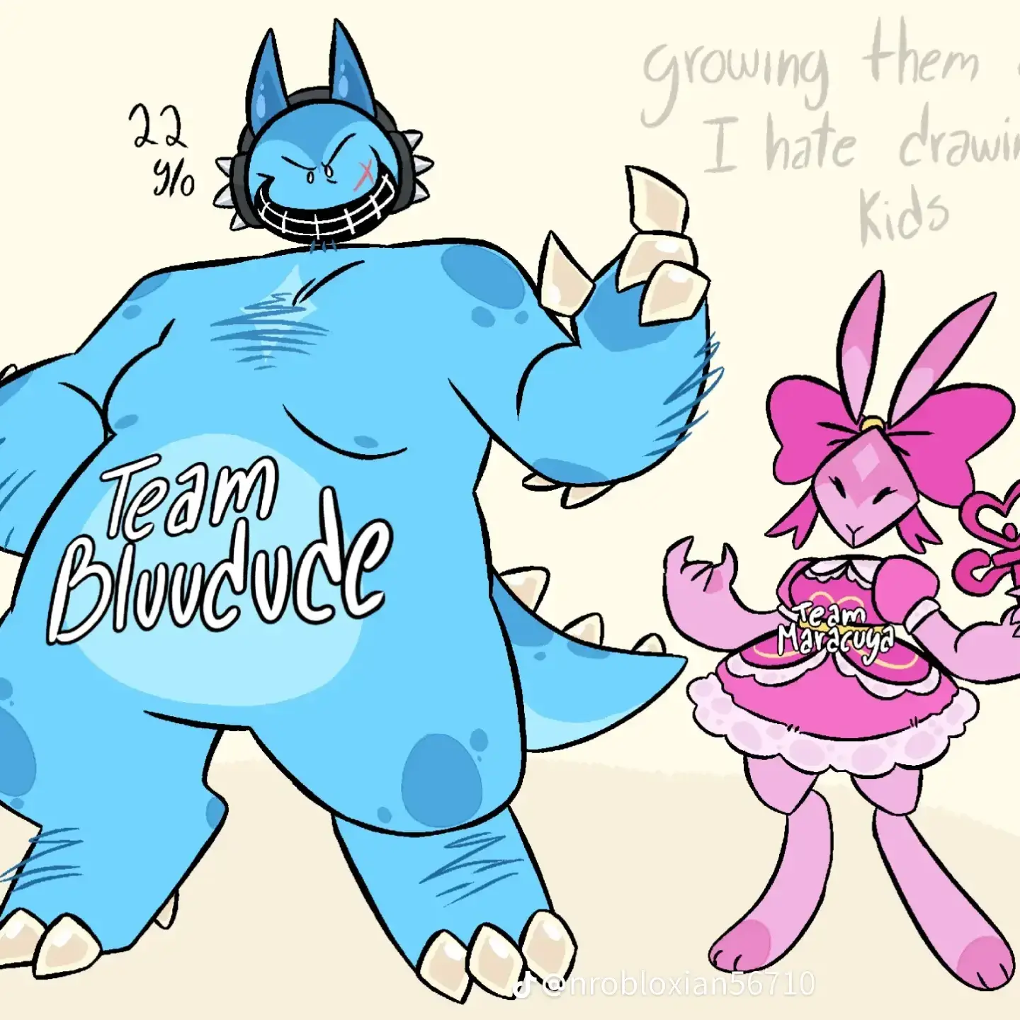 DarkEdit2385의 🔵💙🌀!!A huggable streamer, Bluudud!!💙🔵🌀