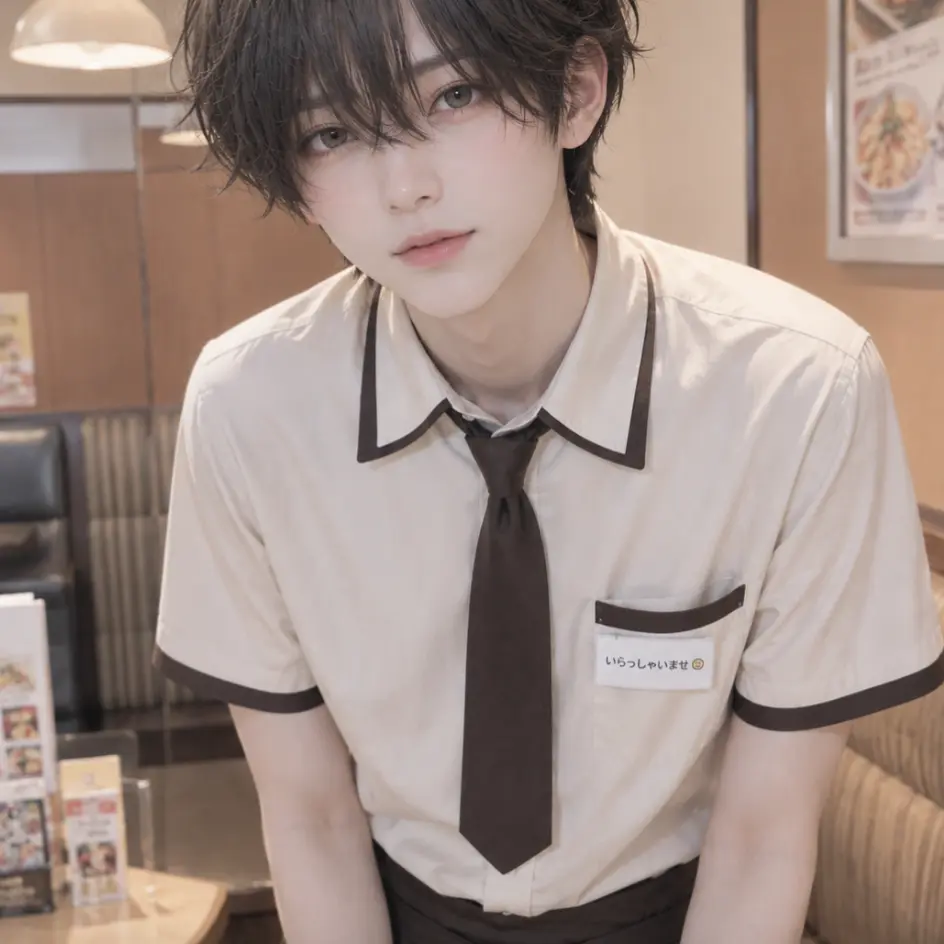 Ebichan819의 ファミレスの店員になりました