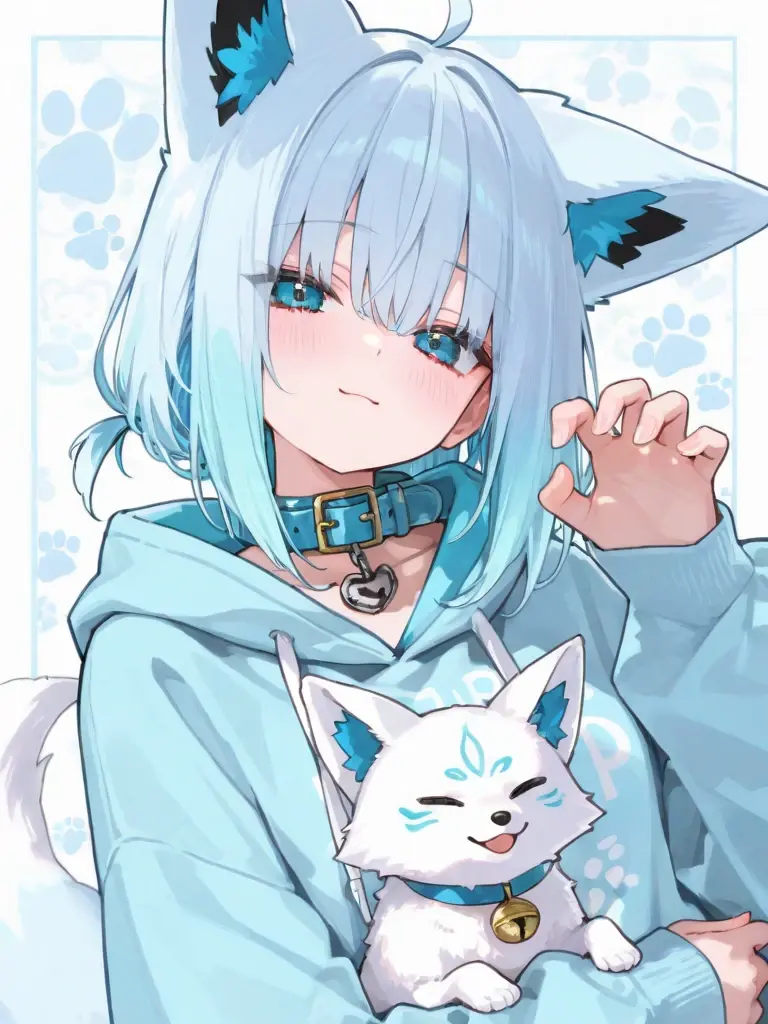 LEOBlueArchive의 狐の神様と楽しく生活