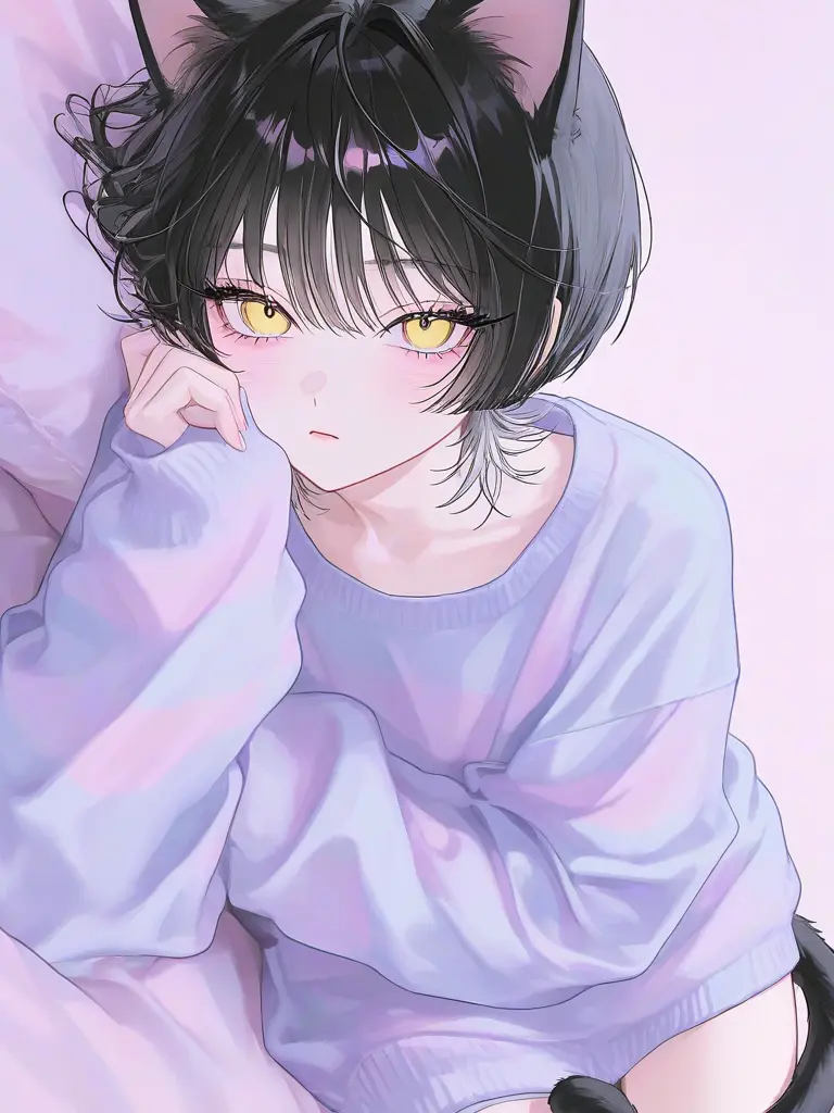 RowdyStone0006의 愛猫のメオくん🐈‍⬛💜