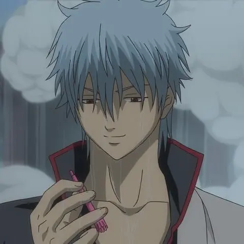AaAaAa-Pua의 Gin-san's Straight Hair Day