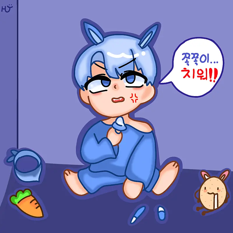 SneakyZebra3115의 아기가 된 백현?!👶🏻