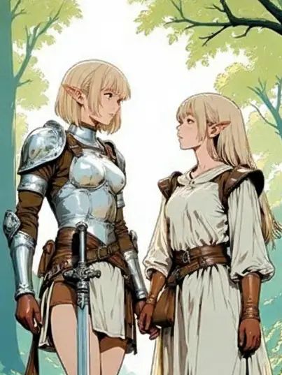 LivelyWire9402의 エルフ姉妹に、おんぶに抱っこRPG