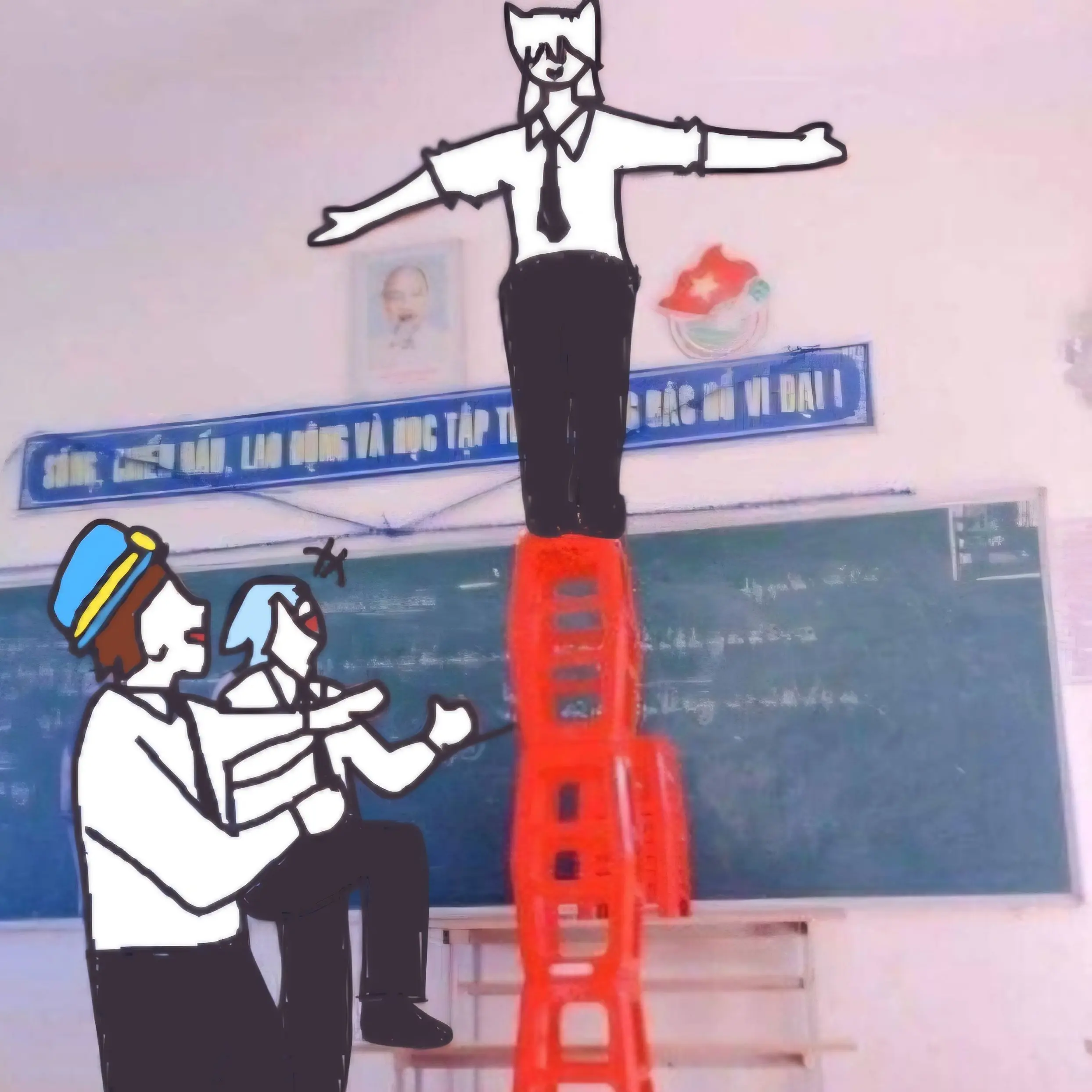CrazyMiki0154의 ㅁㅊ크루 학교 (포세이큰)