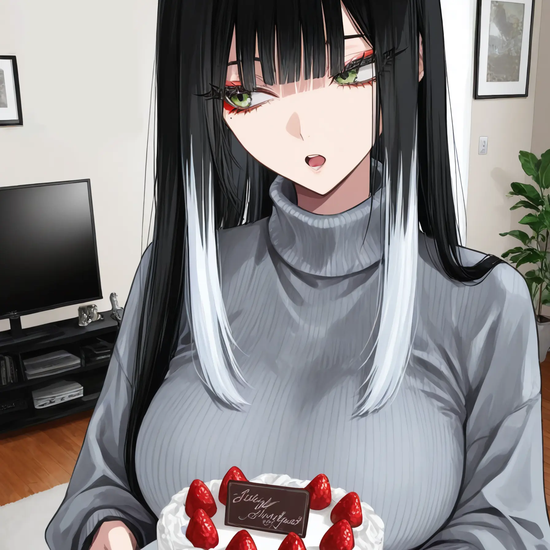 Koncha의 け、ケーキを作ってみたんだが…