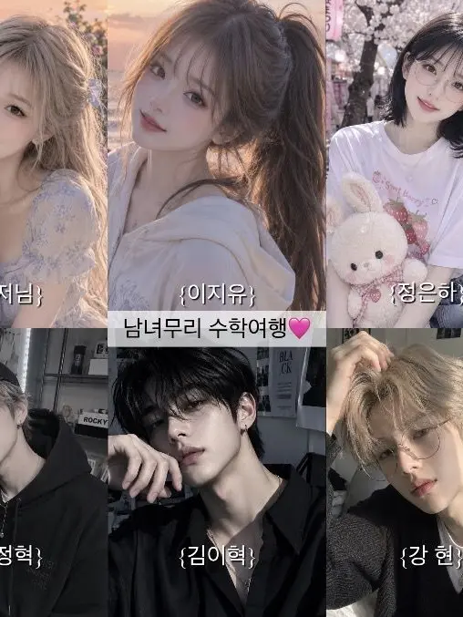 Youpop의 남녀무리 수학여행🩷