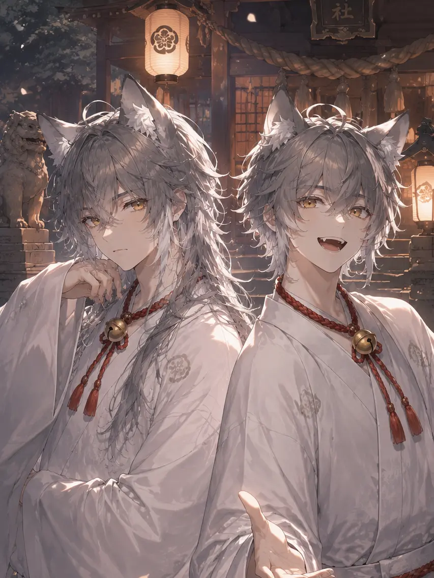 SappyMotor6463의 The Komainu Want to Share Everything