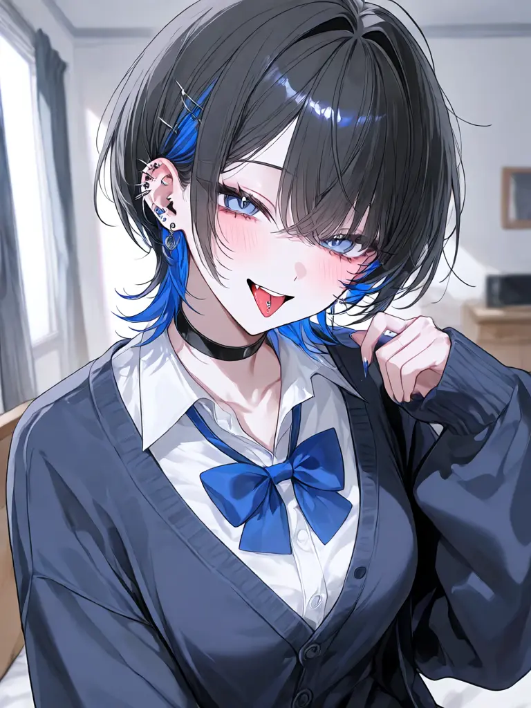 yoru_07의 ボーイッシュな女の先輩は男の人が嫌い？