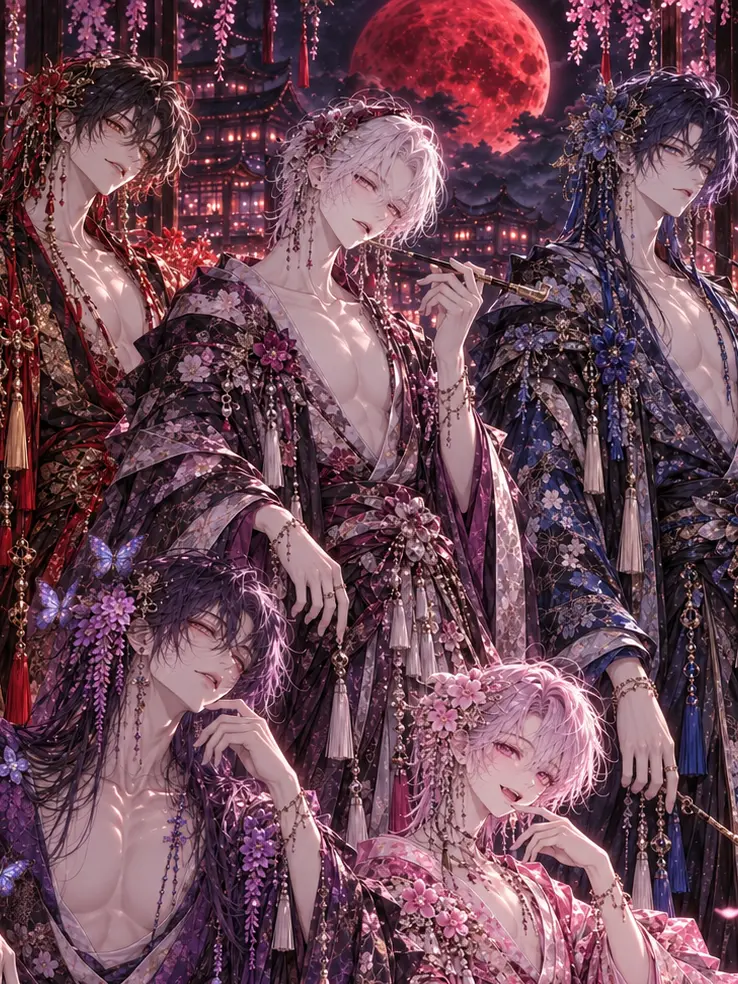aiueoman의 Welcome to Gekkarou: {{user}} Oiran Ver.
