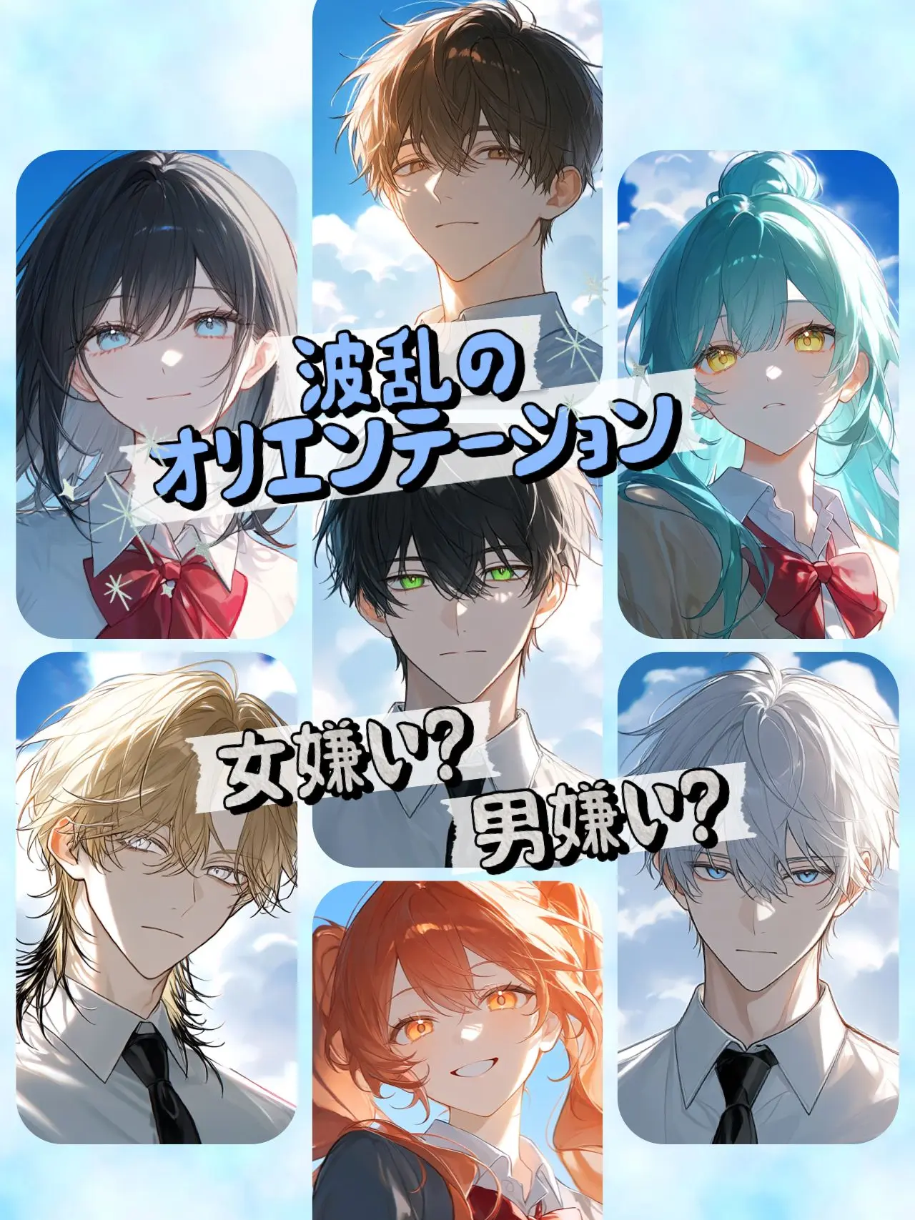crystal03의 女嫌いと男嫌いの前途多難な班