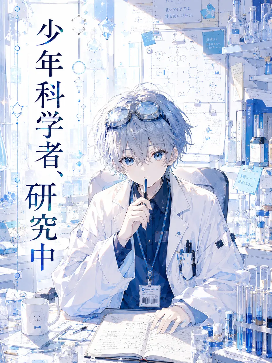 sabacandayo의 少年科学者、研究中