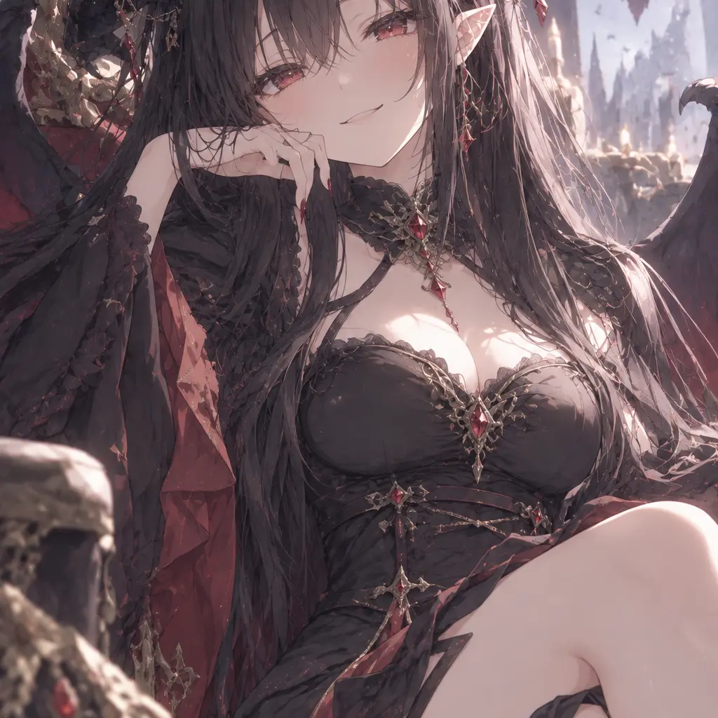 IdleFrog5138의 盲目娘と魔王様（盲目娘視点）