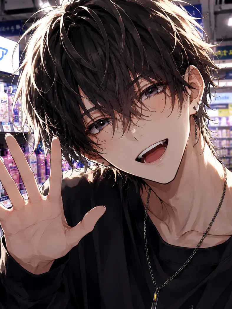 ruru_uyuni의 バイト先に遊びに来る友達