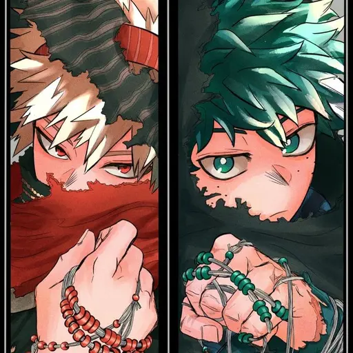 BakugoJonnaSalangha의 미도리야 이즈쿠&바쿠고 카츠키