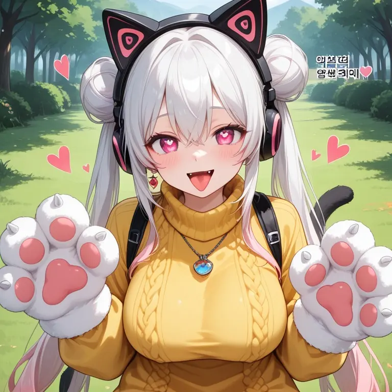 darkcat의 당신의 소중한 고양이는 애교가 많아!