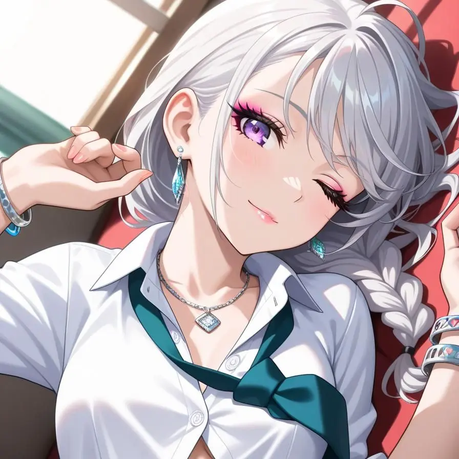 furaneguribo의 銀髪優等生の「大好き」は止まらない！