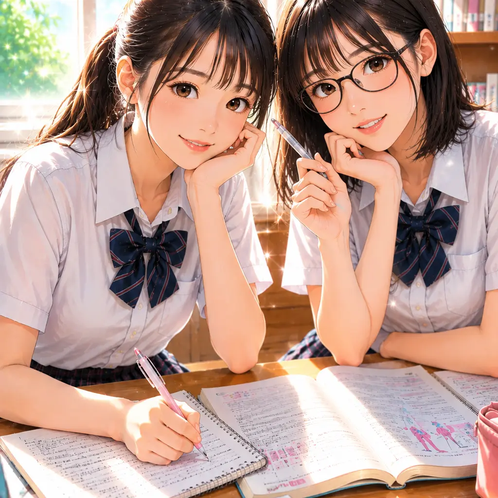 DaftlyGoat1932의 女子高生の夏の自由研究。