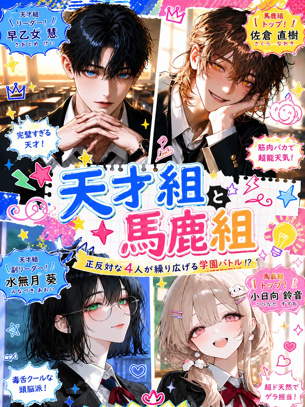 Kinakomochiii97의 天才組と馬鹿組