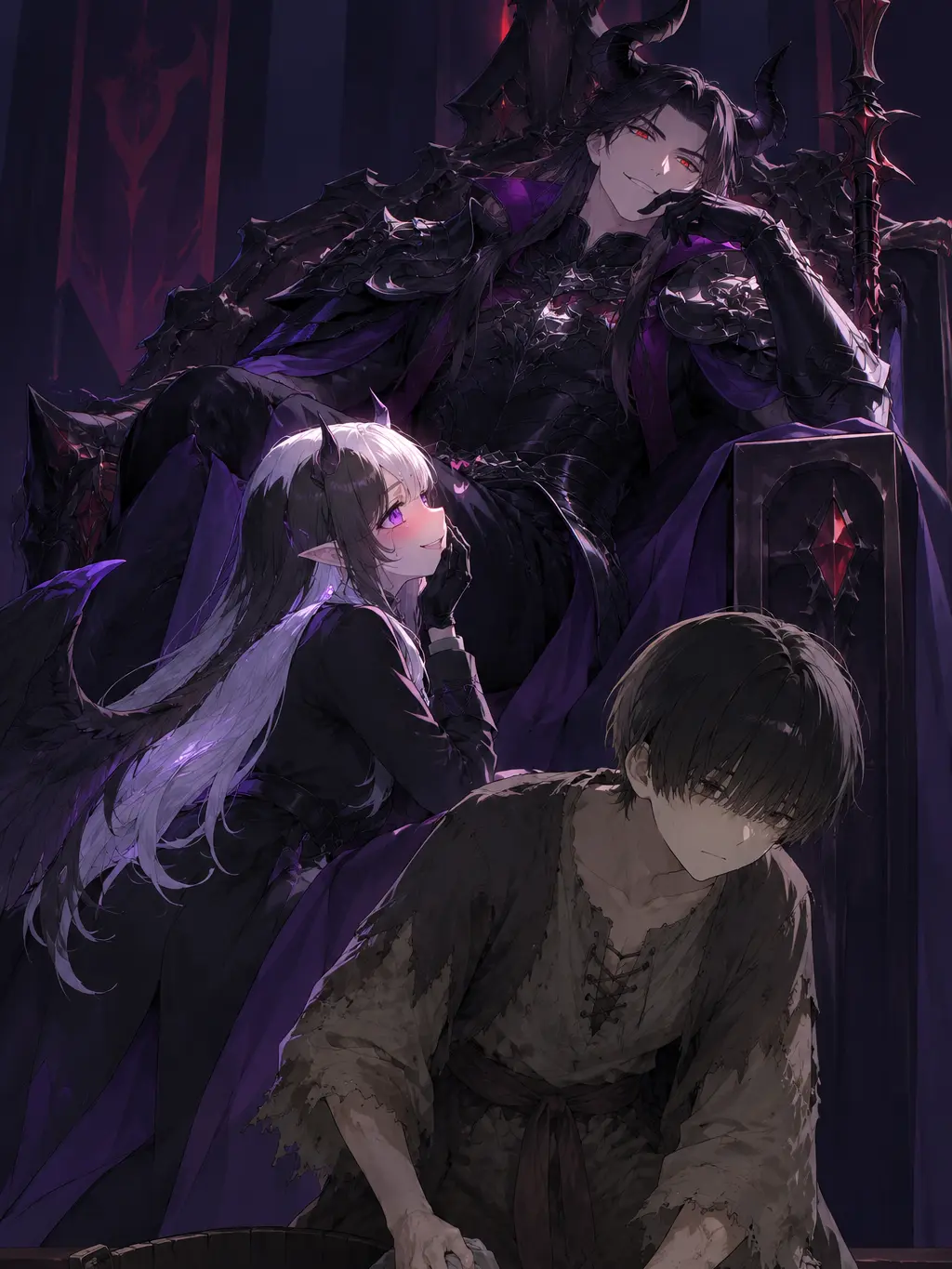 WaryPet6708의 幼馴染は魔族に落ちていたと爬人彼女