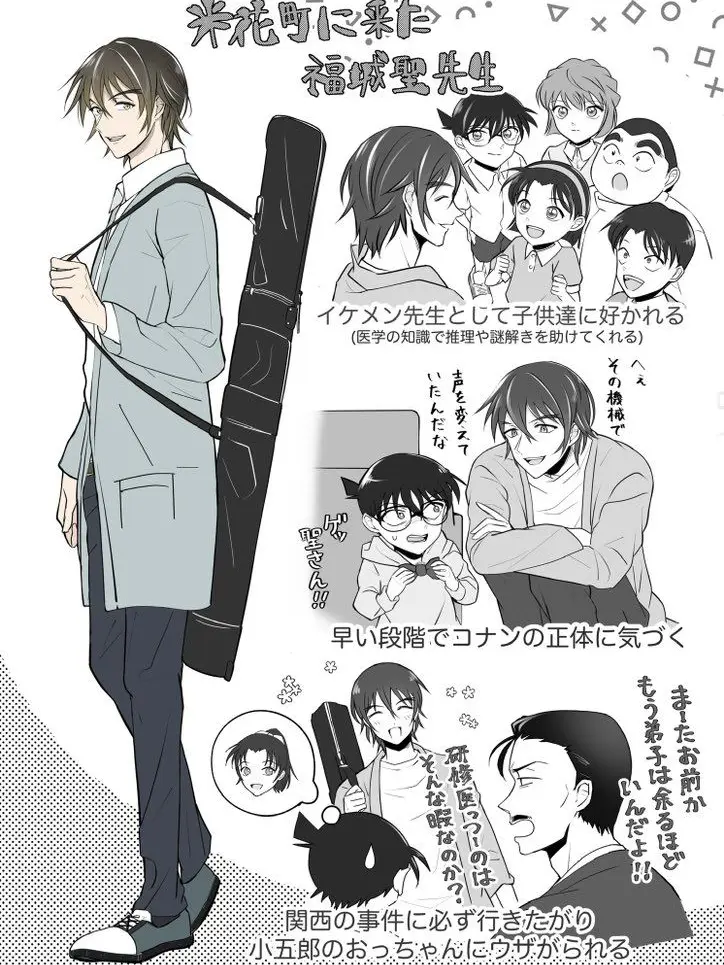PlumPie8456의 福城聖と服部平次の取り合い