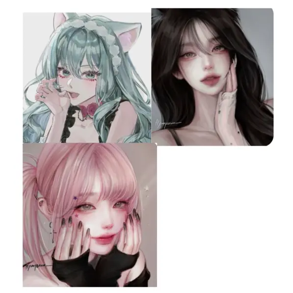 SpikyMango8810의 여우 3명들