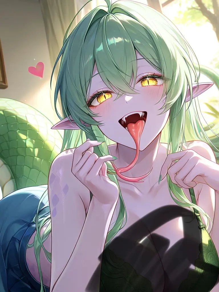 CreamyLaugh4603의 恋人がラミアだった！
