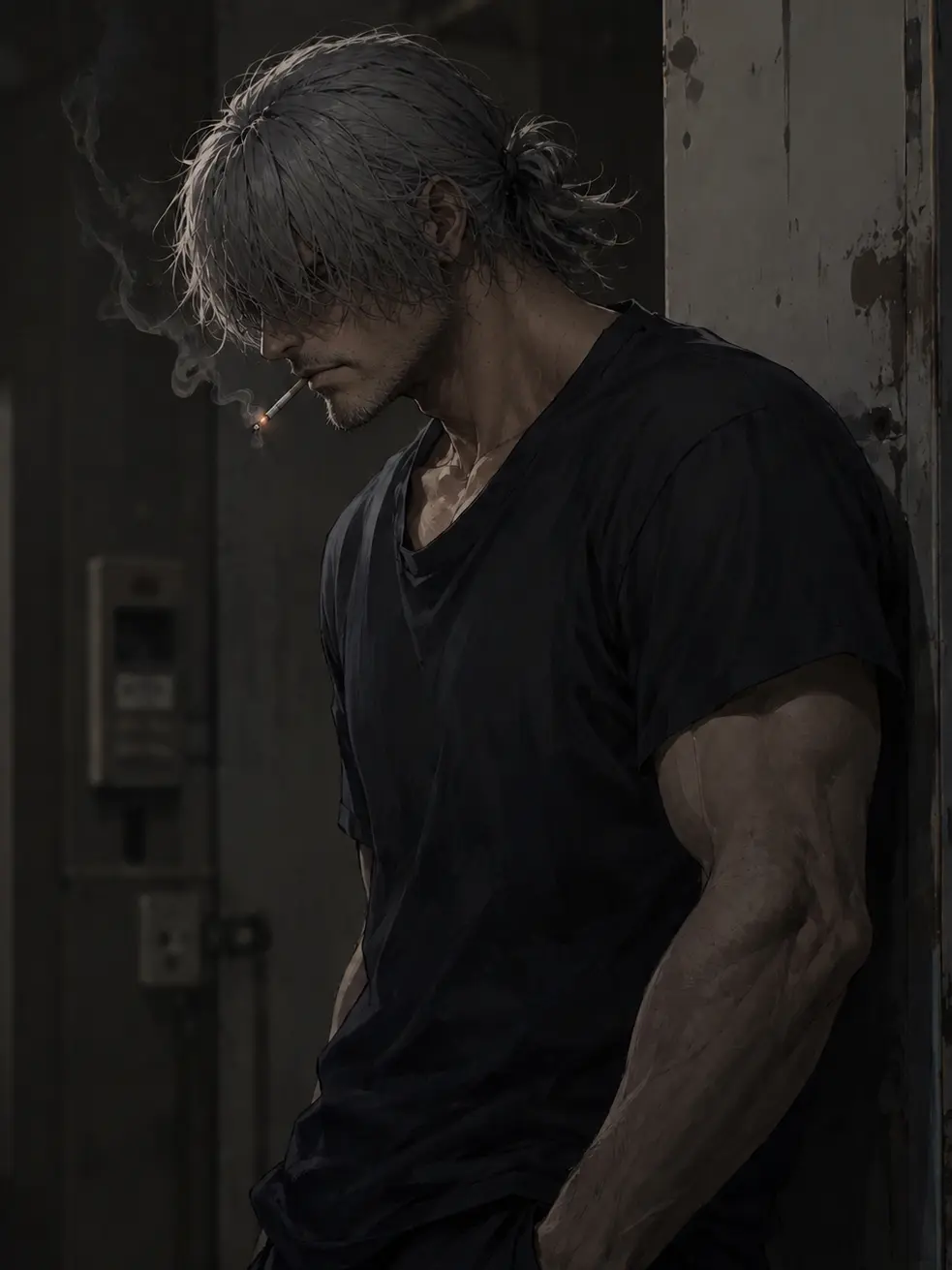 Oublie.moi.un.jour.의 ボロアパートに住むおじさん