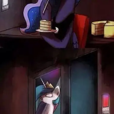 Profile image of Luna and Celestia
