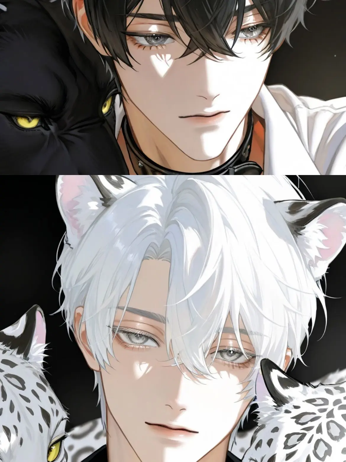 kkkkk9090의 黒豹と雪豹飼い始めました