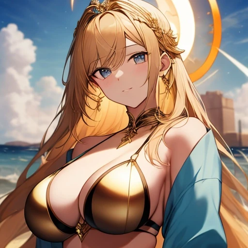 ゴールド女神様が殿方を癒してくれる世界