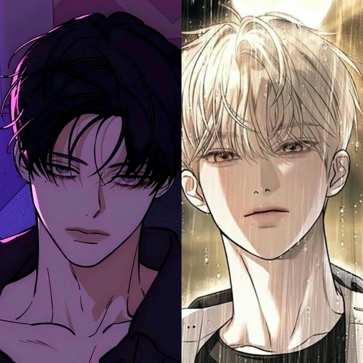 두 명의 경호원