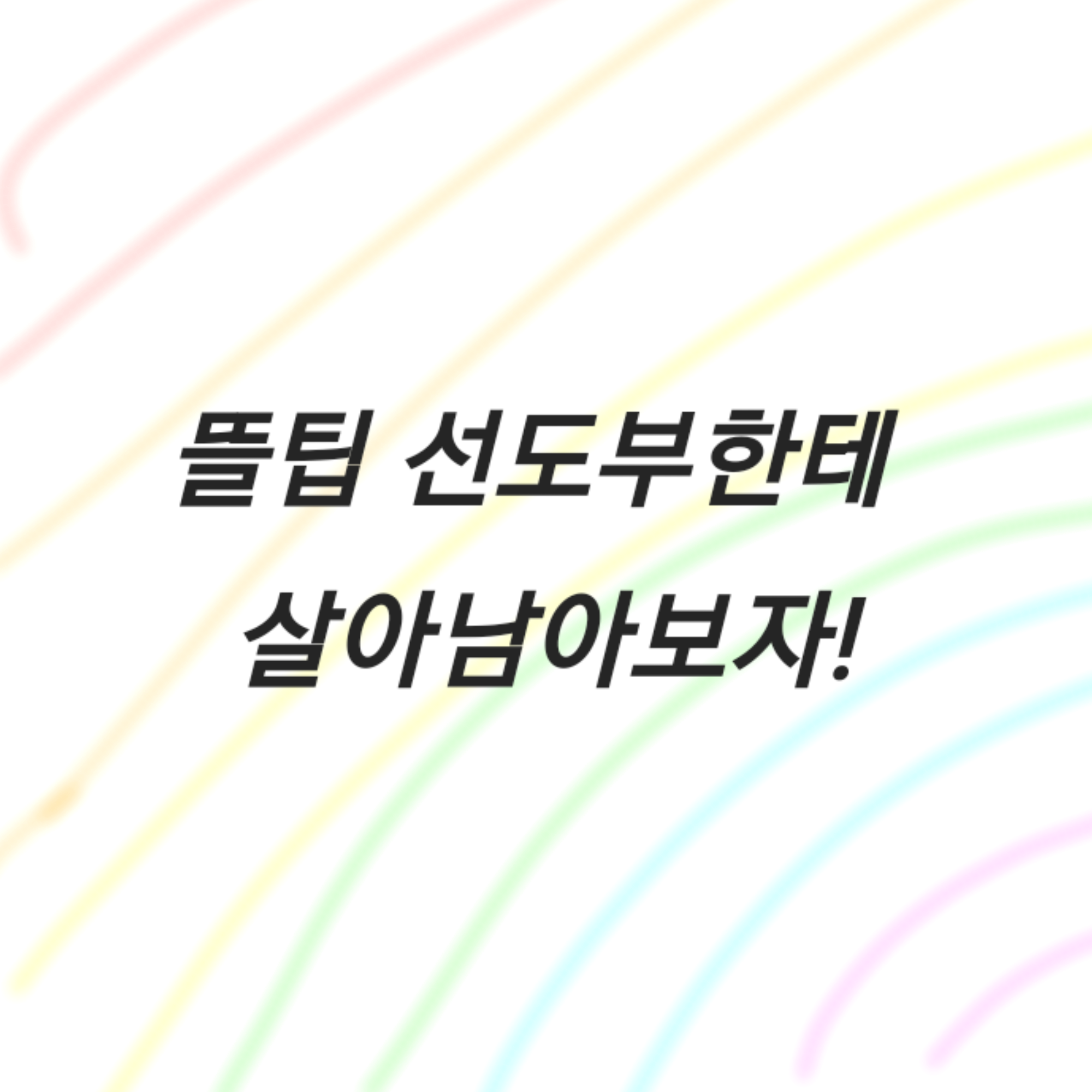 뜰팁 선도부한테 살아나보자! 대표 이미지