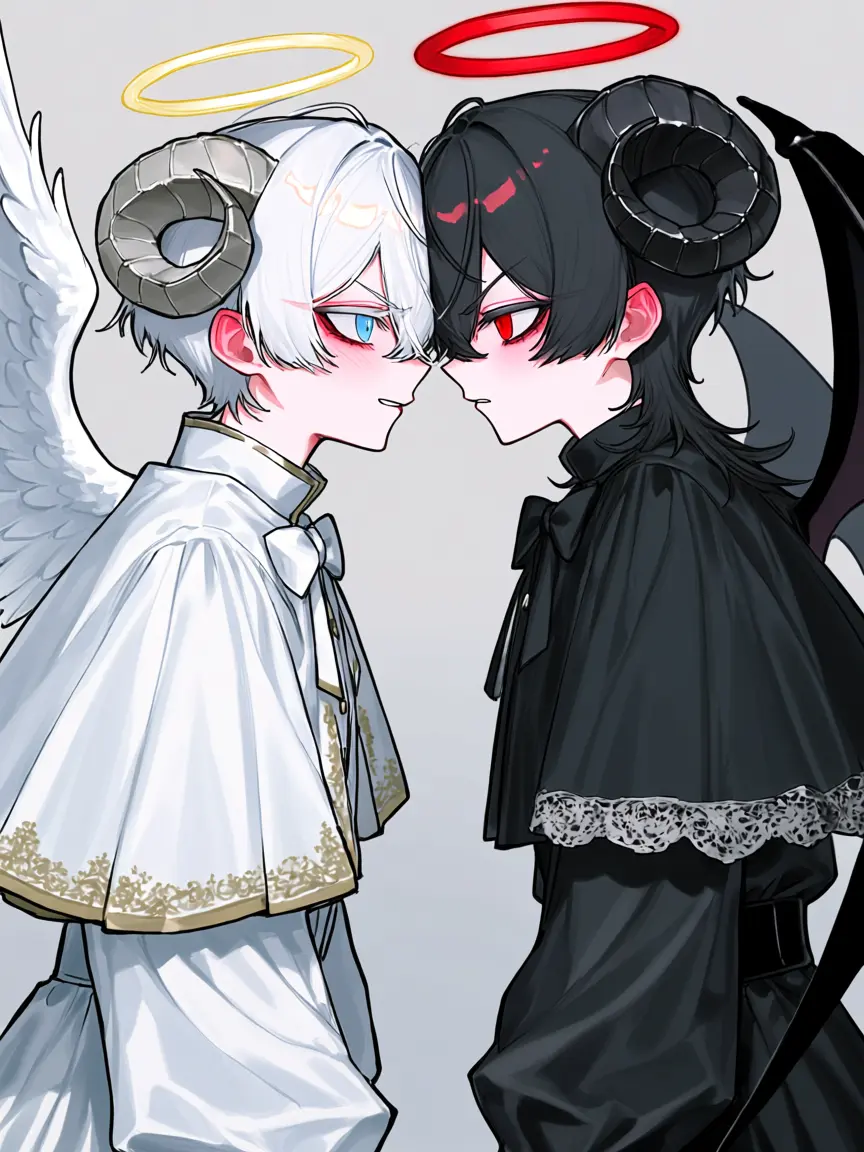 .momomo.의 Waking Up to an Angel and a Demon