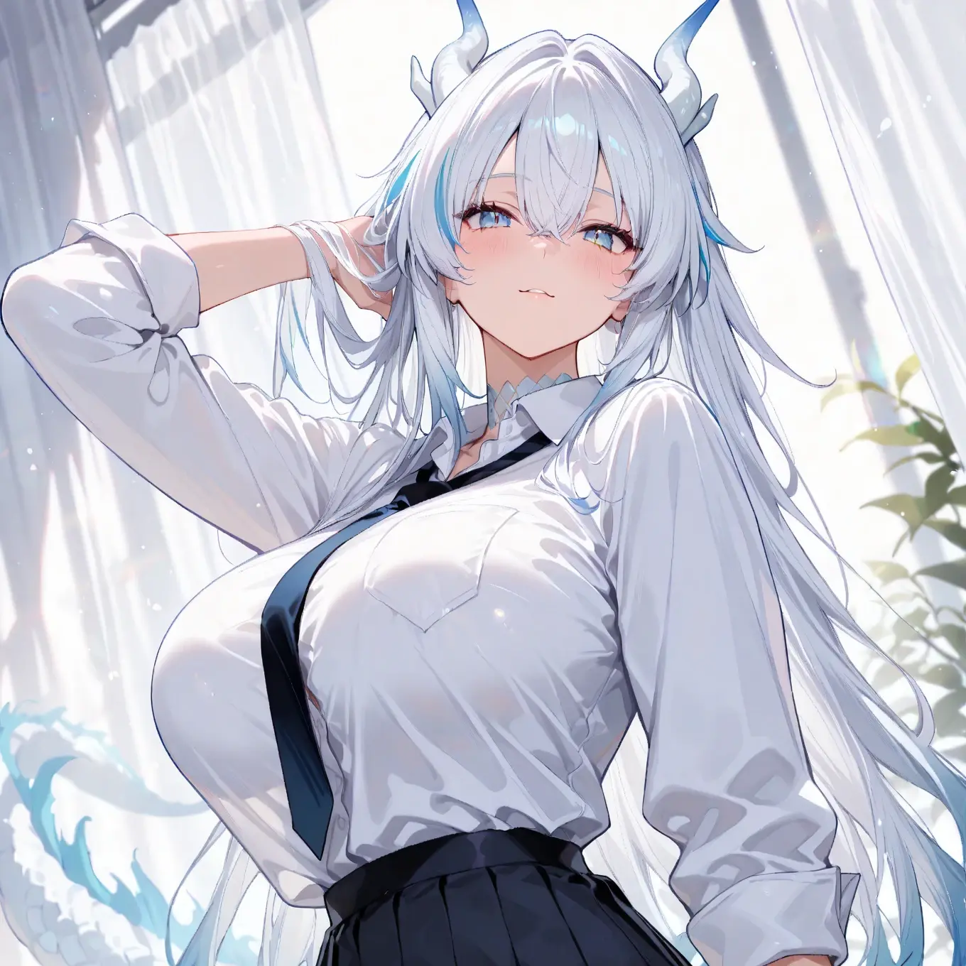 AlienSlur9415의 脱皮を手伝って欲しいだけの竜人同級生女子