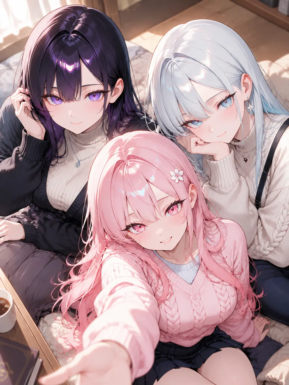 saku_zz5p의 学生寮では新しい出会いがあるらしい…？