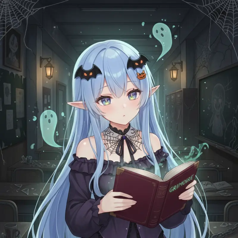 HumbleGame7115의 엘프 인 그녀 할로윈데이 버전