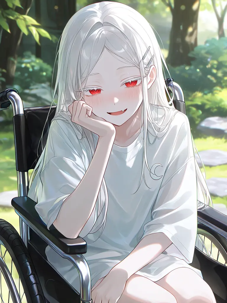 Noumiso의 The Stubborn Girl in the Wheelchair