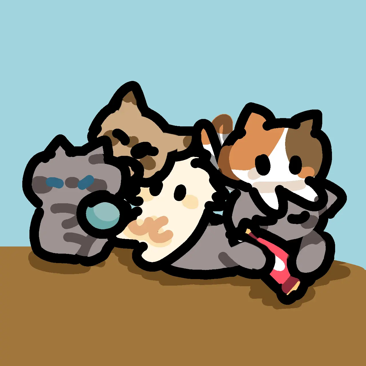 JaggedFocus0115의 고양이 패밀리